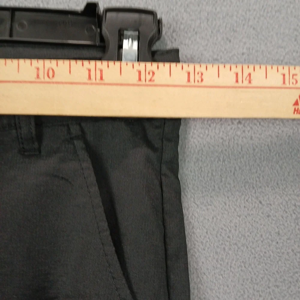 Old Navy‎ Chino Shorts Boys 8 Black Stretch Flat Front Golf Tennis Resort Wear